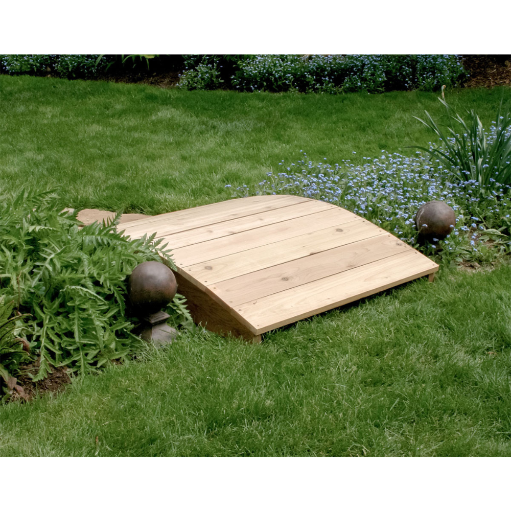 Creekvine Designs 3' Cedar Plank Bridge