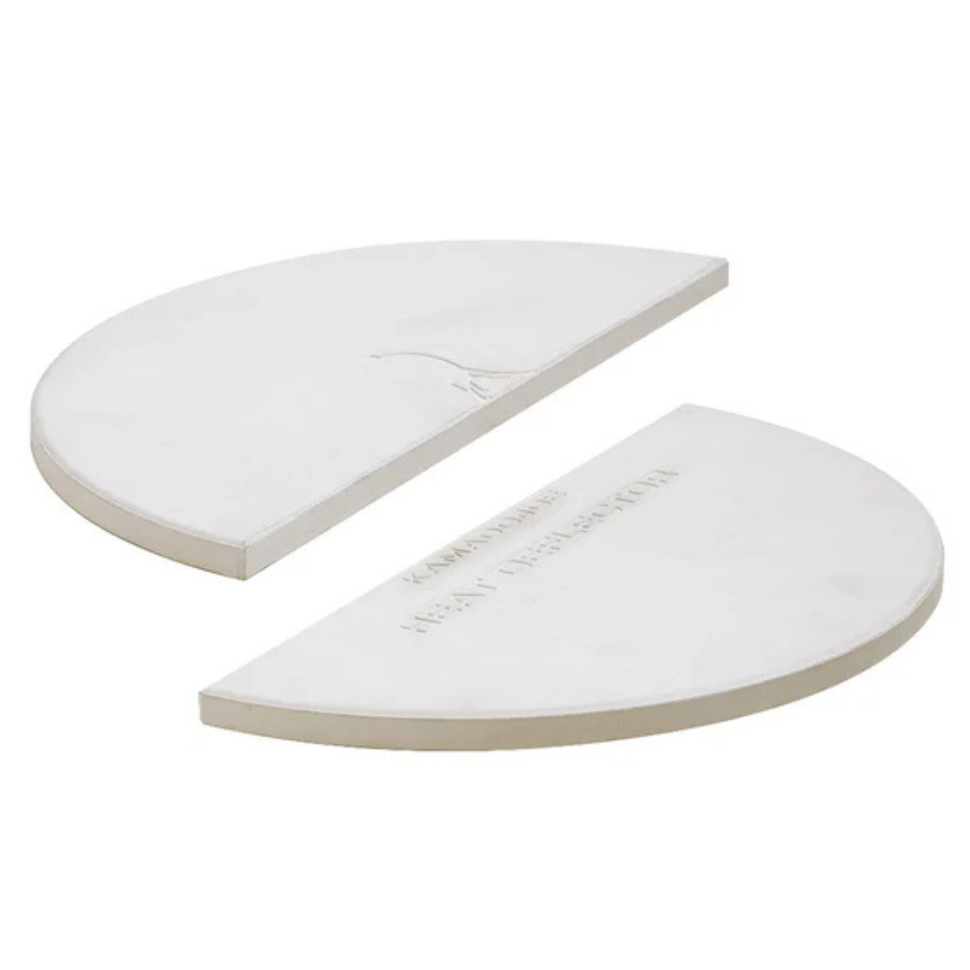 Kamado Joe Classic Joe Half Moon Deflector Plate (Set of 2) - KJ-HDP