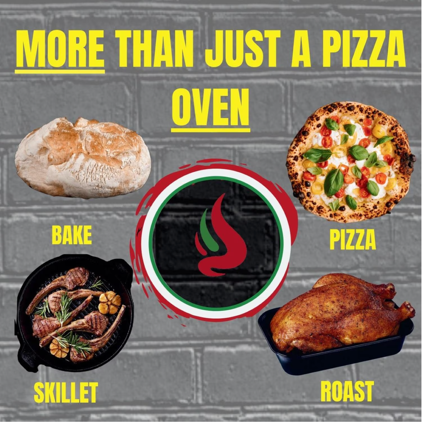 Mont Alpi Portable Table Top Pizza Oven - MAPZ-SS