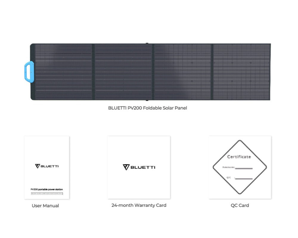 BLUETTI PV200 Solar Panel 200W (3 Pack)