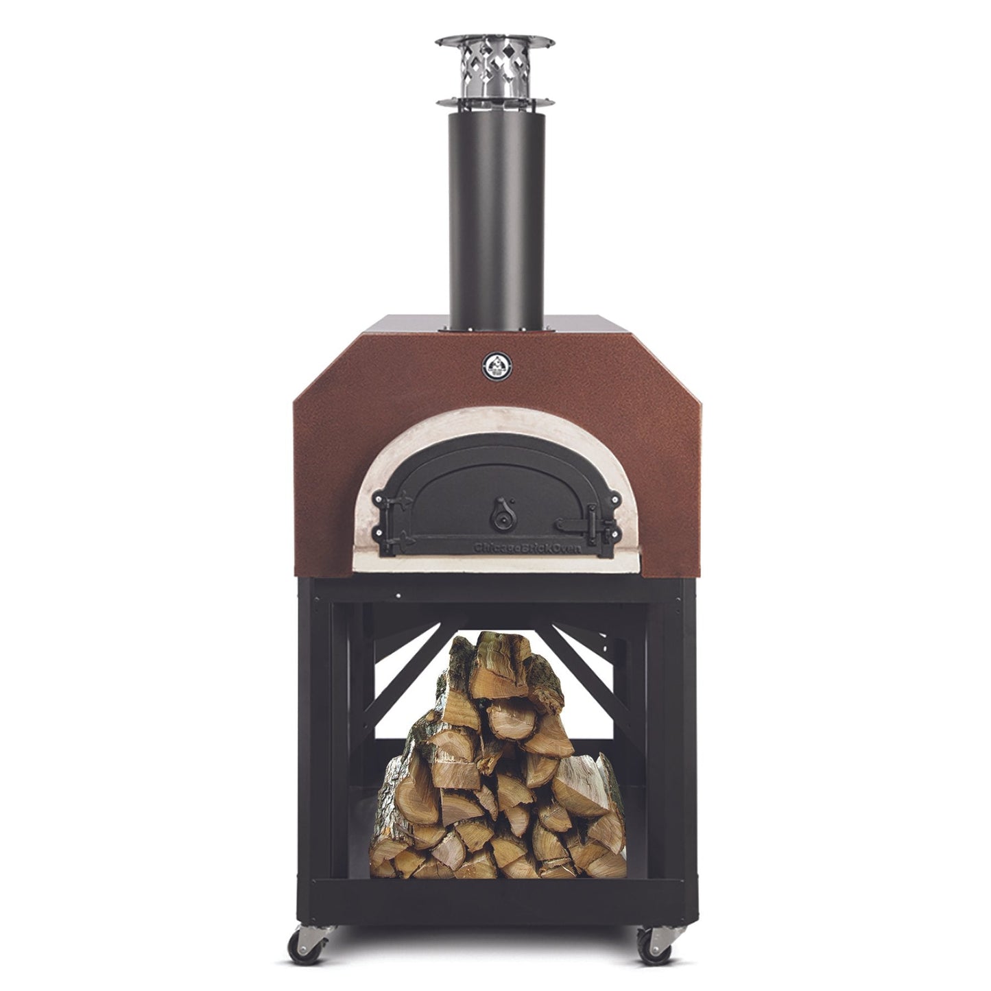 Chicago Brick Oven 750 Wood Fired Pizza Oven on Mobile Stand