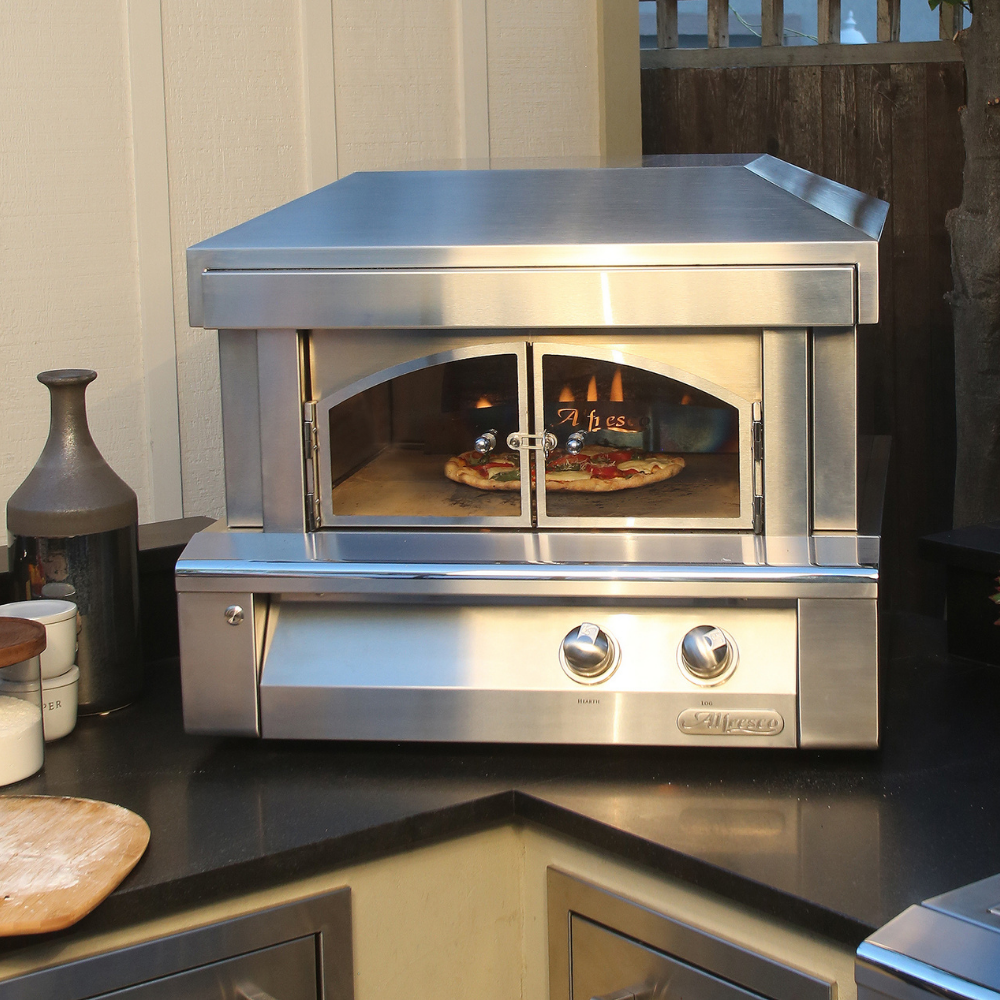 Alfresco 30-Inch Countertop Outdoor Pizza Oven Plus - AXE-PZA-LP/NG
