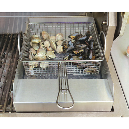 Alfresco Steamer & Fryer for Gas Grills