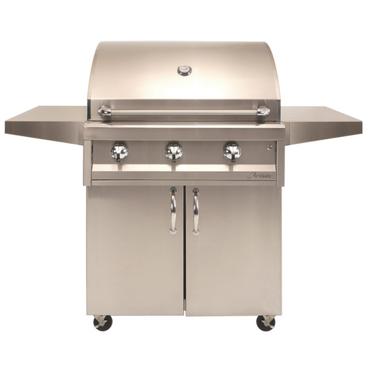 Artisan 32-Inch 3-Burner American Eagle Freestanding Gas Grill (AAEP-32C-NG/LP)