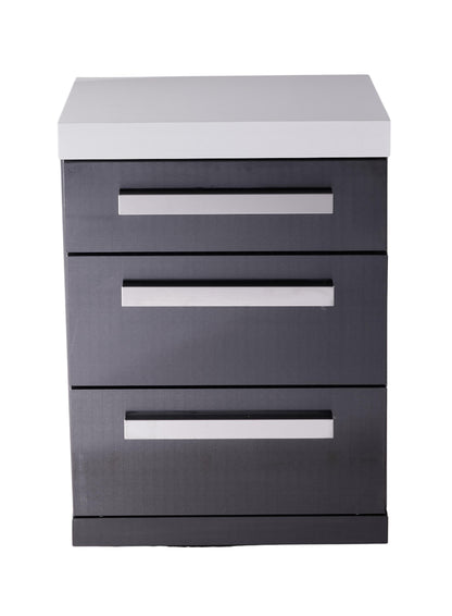 Mont Alpi Black Series Extra Drawer Slides Cabinet Module - MA-DR-BSS