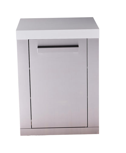 Mont Alpi Extra Storage Cabinet In Stainless Steel For Deluxe And Original Series Outdoor Kitchens - MA-EXT-SS