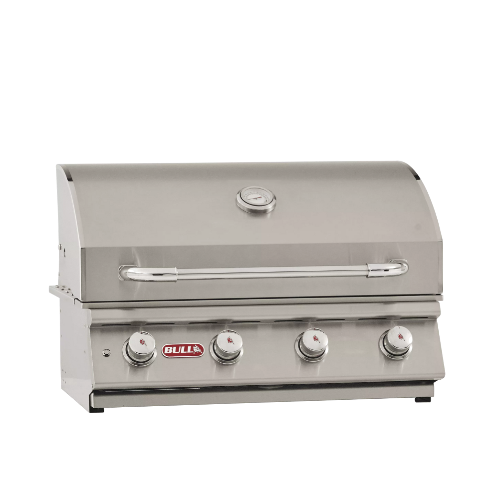 Bull Grills 30-Inch Lonestar 4-Burner Stainless Steel Built-In Gas Grill (87048/9)