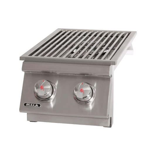 Bull Grills Built-In Double Side Burner (30008/9)