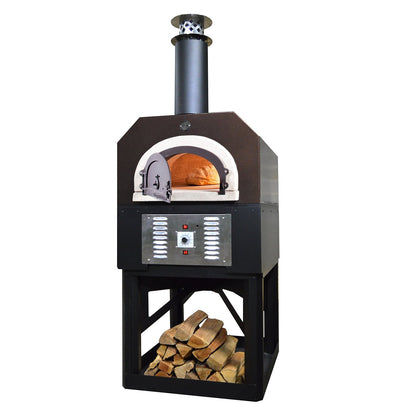 Chicago Brick Oven 750 Hybrid Gas & Wood Fired Pizza Oven on Stand