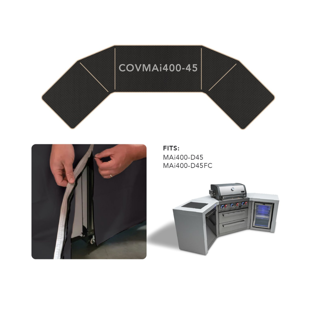 Cover for Mont Alpi 400 Island with 45 Degree Corners - COVMAi400-45