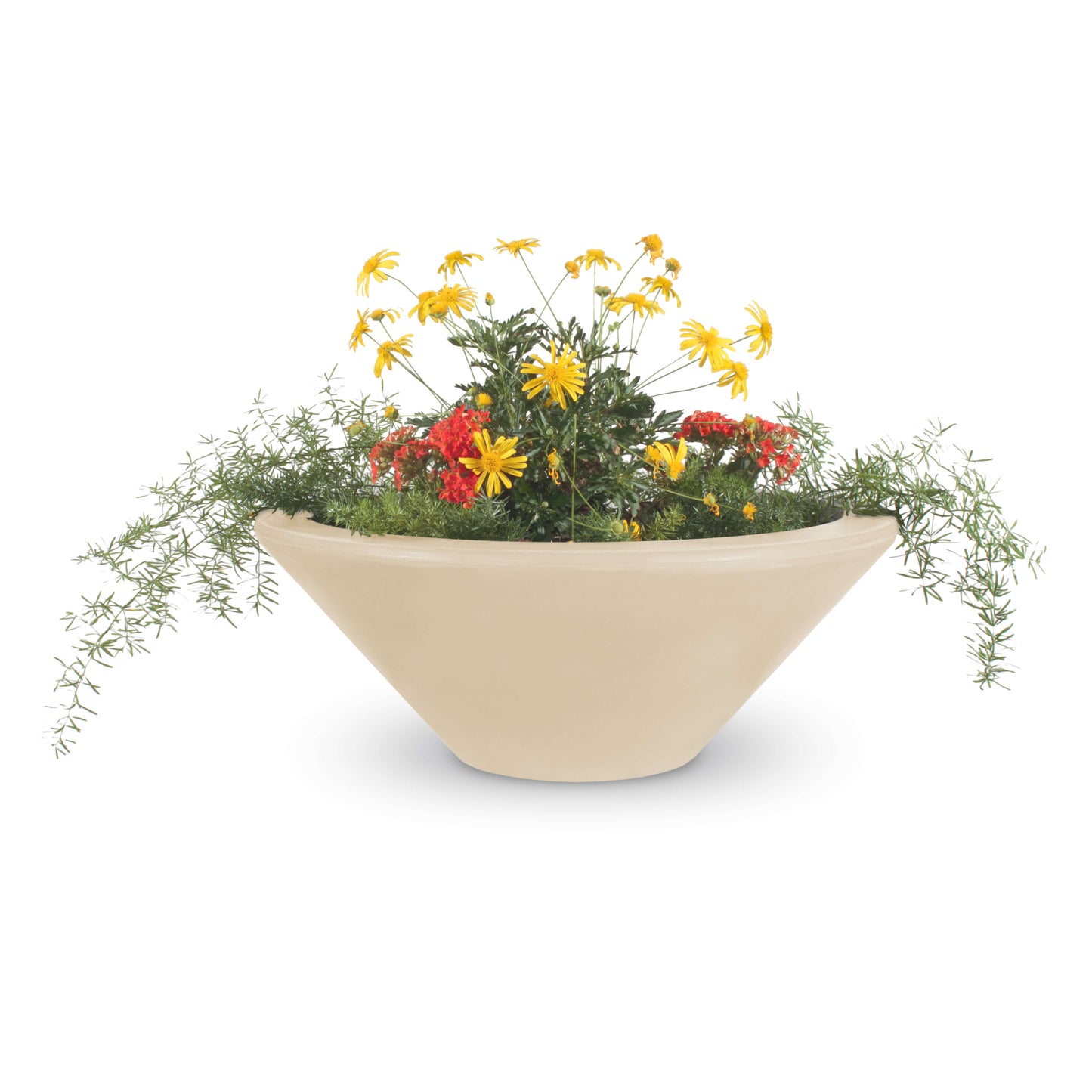 The Outdoor Plus Cazo GFRC Planter Bowl