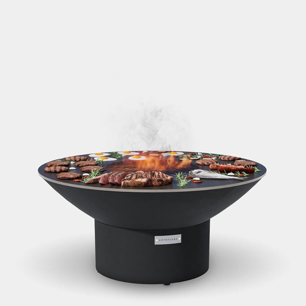 Arteflame Classic 40" Black Label - Low Round Base