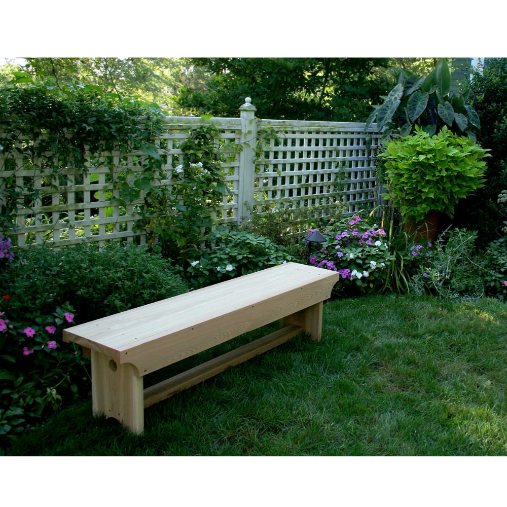 Creekvine Designs 5' Cedar 1805 Traditional Heavy Duty Bench