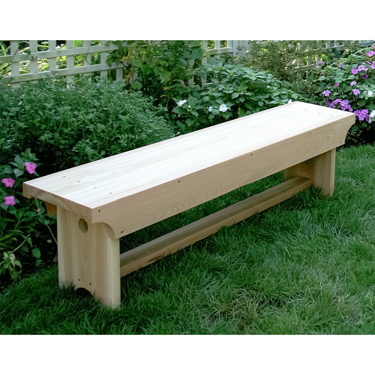 Creekvine Designs 5' Cedar 1805 Traditional Heavy Duty Bench
