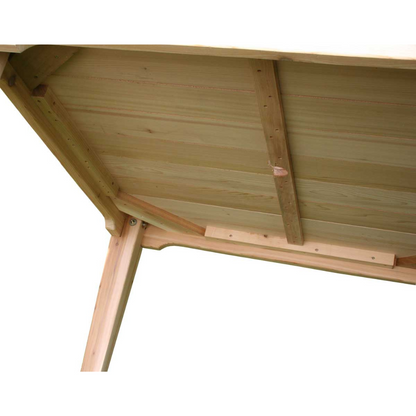 Creekvine Designs Cedar Country Hearts Dining Set