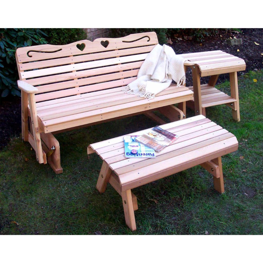 Creekvine Designs Cedar Country Hearts Glider Collection