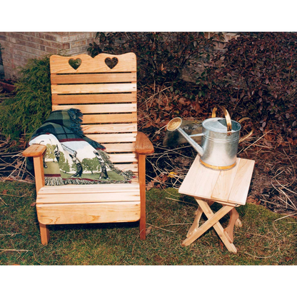Creekvine Designs Cedar Royal Country Hearts Patio Chair