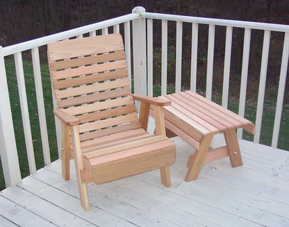 Creekvine Designs Cedar Twin Ponds Chair & Table Set