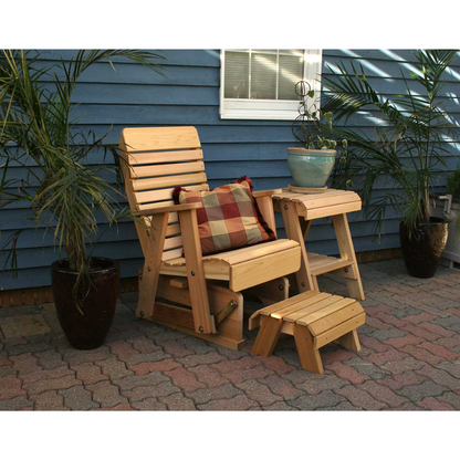 Creekvine Designs Cedar Twin Ponds Rocking Glider Chair Set