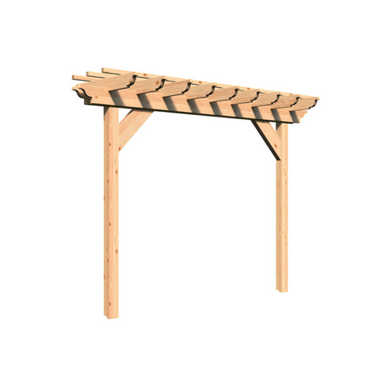 Creekvine Designs Red Cedar Monterrey Pergola