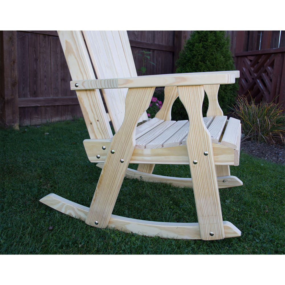 Creekvine Designs Treated Pine Curveback Rocking Chair
