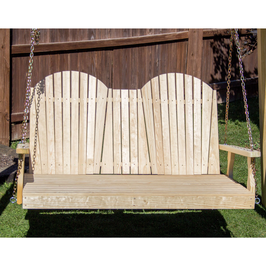 Creekvine Designs Treated Pine Curveback Swingbed