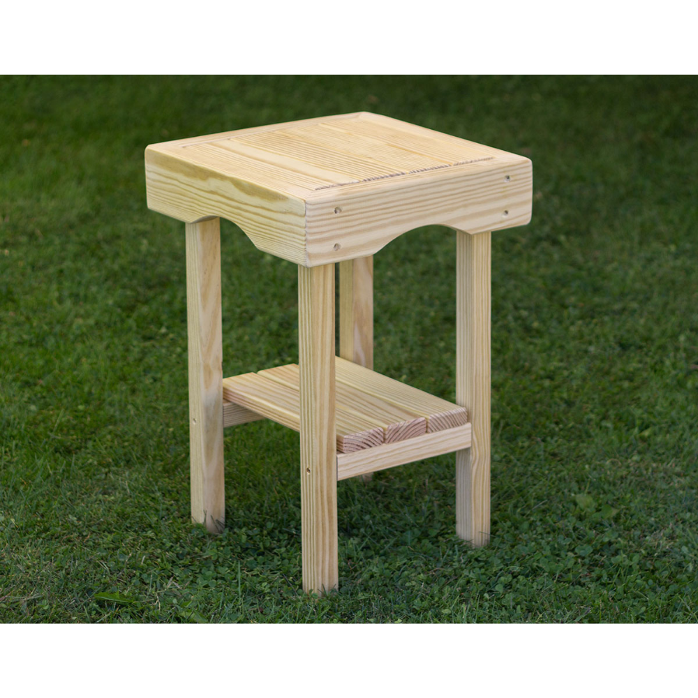 Creekvine Designs Treated Pine Square End Table