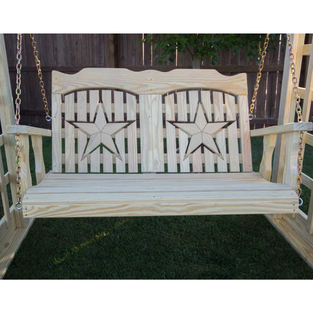 Creekvine Designs Treated Pine Starback Porch Swing