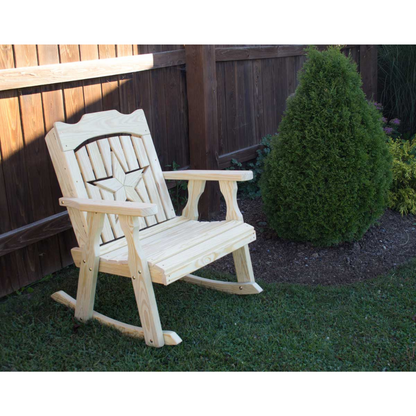 Creekvine Designs Treated Pine Starback Rocker