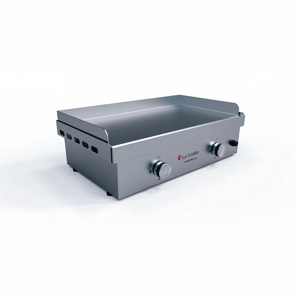 Le Griddle Ranch Hand 2-Burner Built-In/Tabletop Gas Griddle - GFE75