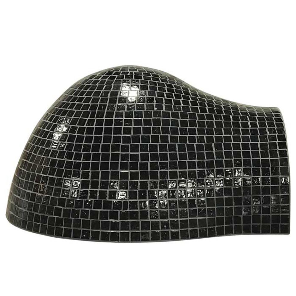 HPC Villa Built-In Hybrid Gas/Wood Fueled Mosaic Tile Pizza Oven