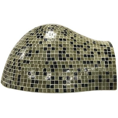 HPC Villa Built-In Hybrid Gas/Wood Fueled Mosaic Tile Pizza Oven