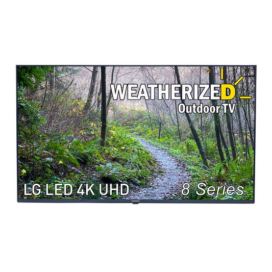 Weatherized TVs Prestige Converted LG 8 Series - Outdoor Patio TV