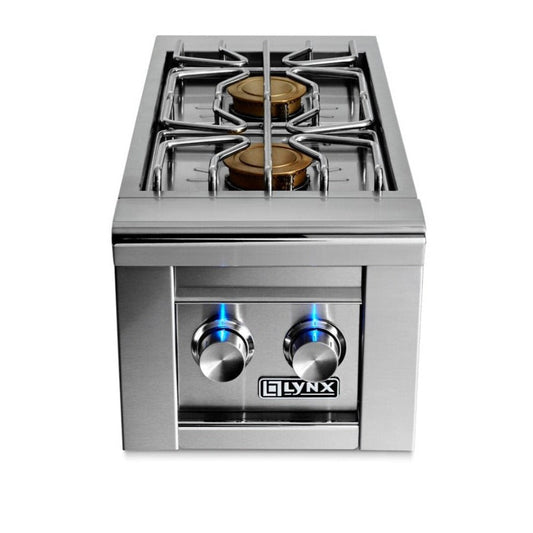 Lynx Professional Built-In Double Side Burners - LSB2-2-LP/NG