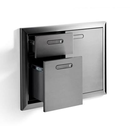 Lynx 36-Inch Ventana Door Drawer Combination - LSA36-4