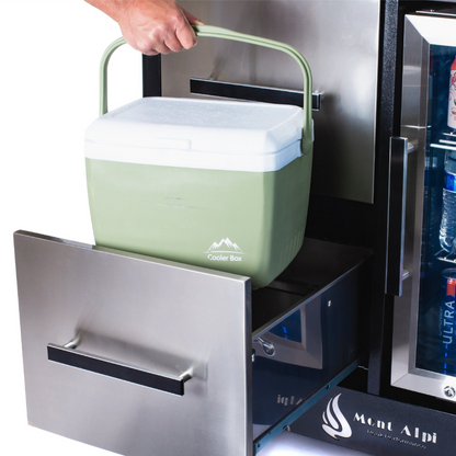 Mont Alpi Mobile Outdoor Prep Center & Bar Cart - MAPCL