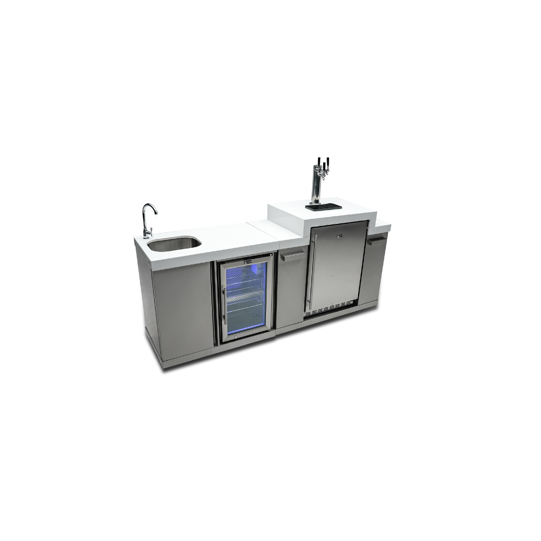 Mont Alpi Beverage Center and Kegerator - MA-BEVKEG
