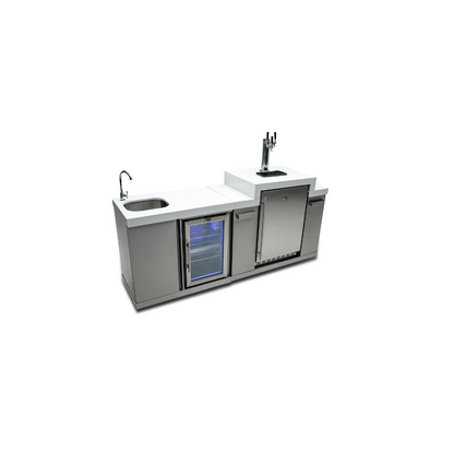 Mont Alpi Beverage Center and Kegerator - MA-BEVKEG