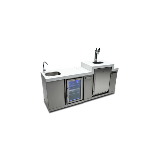 Mont Alpi Beverage Center and Kegerator - MA-BEVKEG