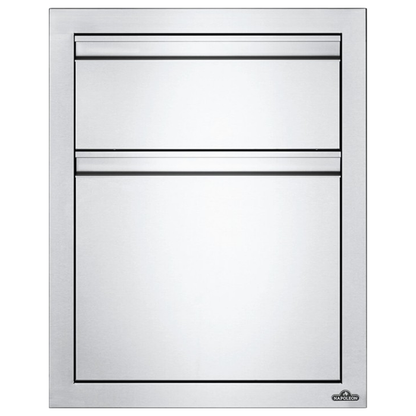 Napoleon 18" X 24" Double Drawer: Waste Bin - BI-1824-1W