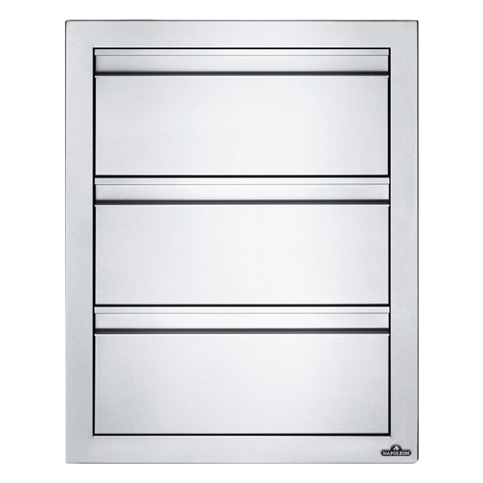 Napoleon 18" X 24" Triple Drawer - BI-1824-3DR
