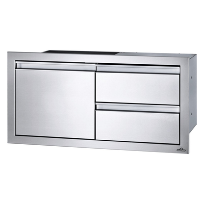 Napoleon 36" X 16" Single Door & Double Drawer Combo - BI-3616-1D2DR