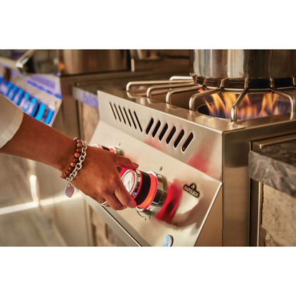 Napoleon 700 Series 18-Inch Built-In Power Burner with Stainless Steel Cover - BIB18PB