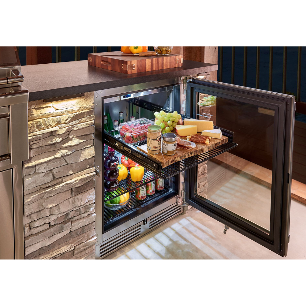 Perlick Signature 24-Inch Outdoor Undercounter Refrigerator (HP24RO-4)