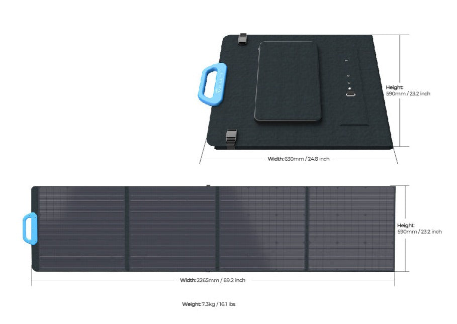 BLUETTI PV200 Solar Panel 200W