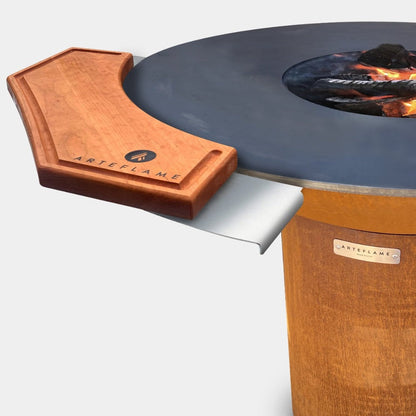 Arteflame Cherry Wood Cutting Board, Fits Optional Side Table