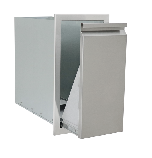 RCS Valiant Stainless Steel Narrow Trash Drawer