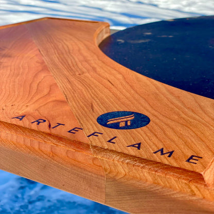 Arteflame Cherry Wood Cutting Board, Fits Optional Side Table