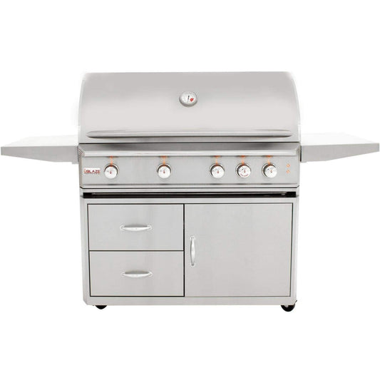 Blaze Professional LUX 44-Inch 4-Burner Freestanding Gas Grill (BLZ-4PRO-LP/NG + CART)