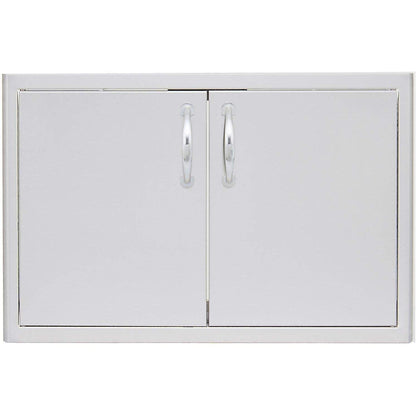 Blaze 32-Inch Stainless Steel Double Access Door with Paper Towel Holder (BLZ-AD32-R)